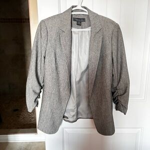 Suzy Shier Classic Gray Blazer